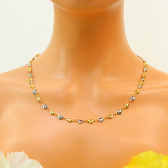 Minimalist Necklace, Sleek & Modern Design, Women’s Fashion, YC110383-N - Picture 3 of 10